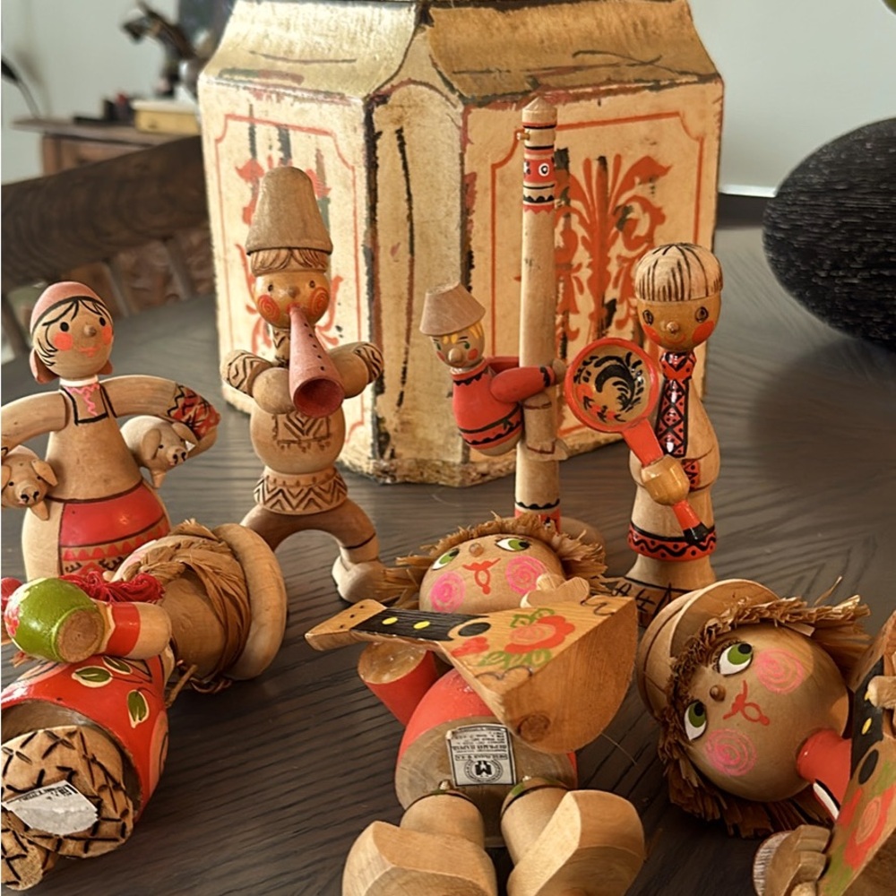 Handmade Russian FOLK Art Doll Collection